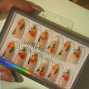 Floral Press-On Nails